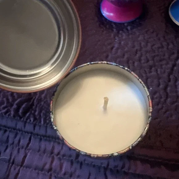 Gift Set Of 4 Scented Soy Candles In Individual Tins, Aromatherapy, Citronella - Picture 9 of 13